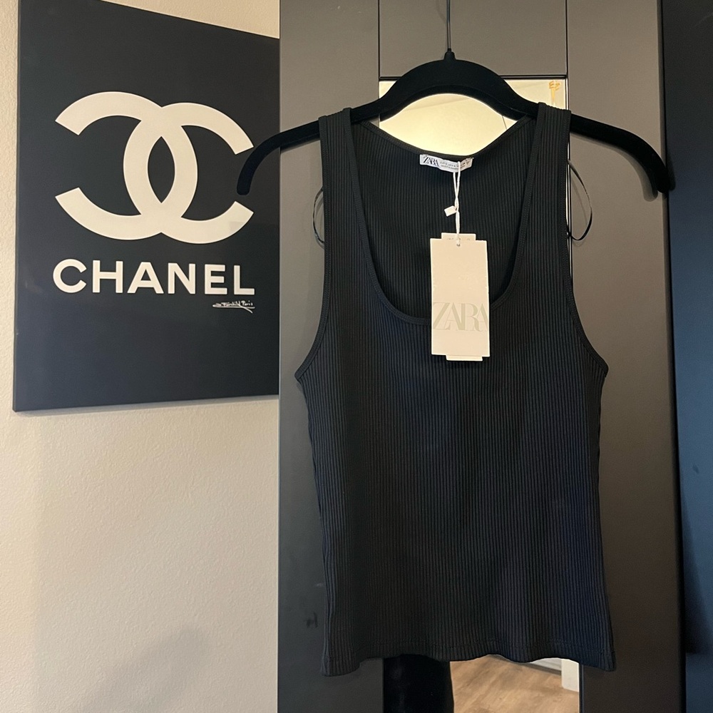 Black Zara top